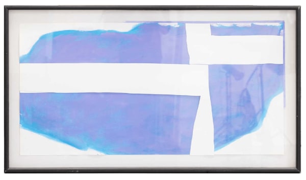 Sandra Blow, Abstract in Blue
