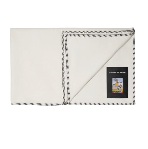 Kvadrat x Raf Simons, Lambswool Throw in White