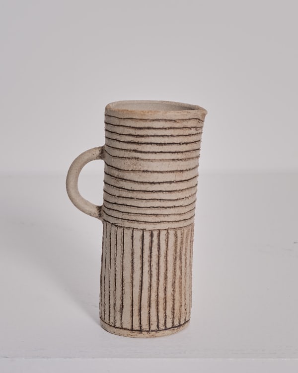 Jane Kite, Small Jug (light criss cross)