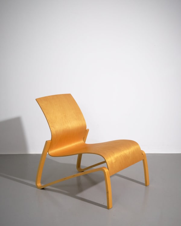 Hans Peter Weidmann for Artek, Birch Plywood Lounge Chair