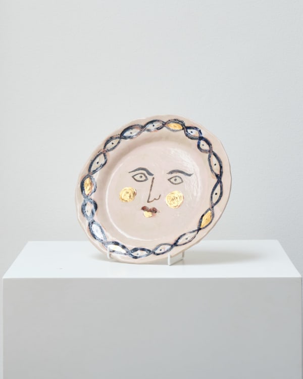 Claudia Rankin, Golden Cheeks Plate