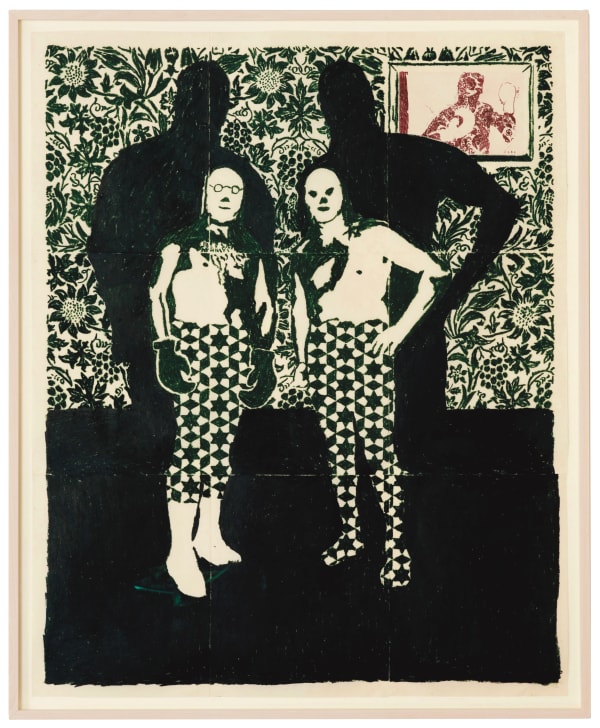 Jake Garfield, The Twins (framed)