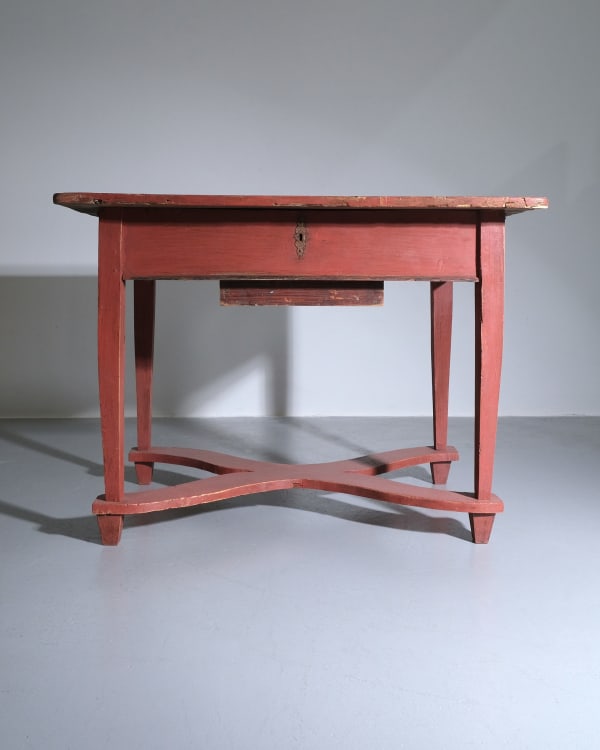 Arts & Crafts, Dining Table with Drawer