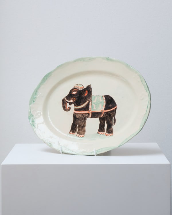 Claudia Rankin, Elephant Platter