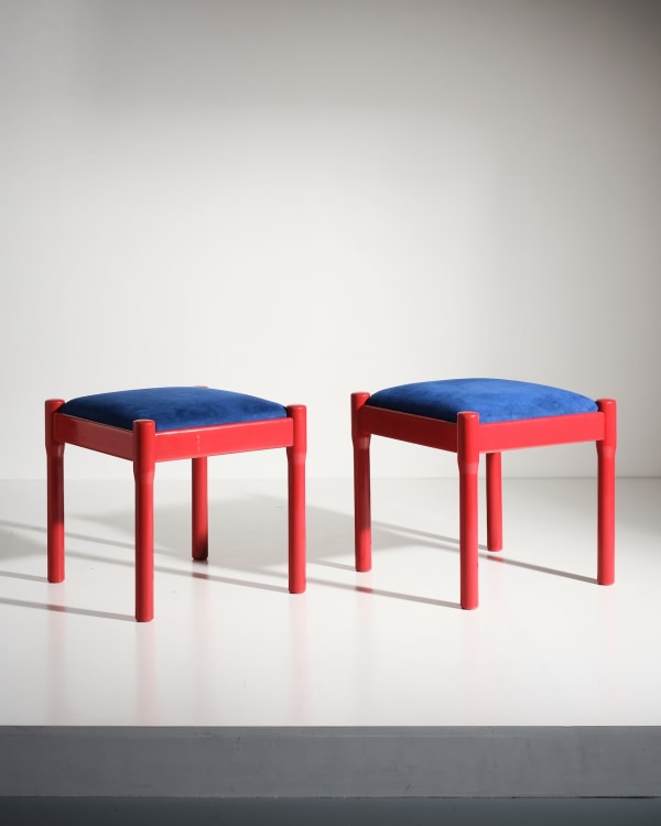 Vico Magistretti, Pair of stools