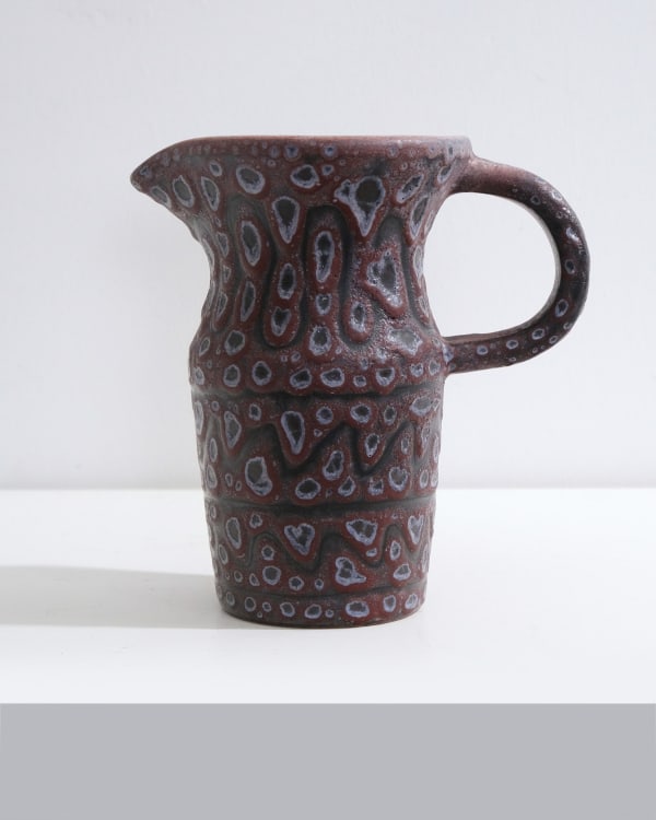 Vallauris, Textured Glaze Pitcher Jug