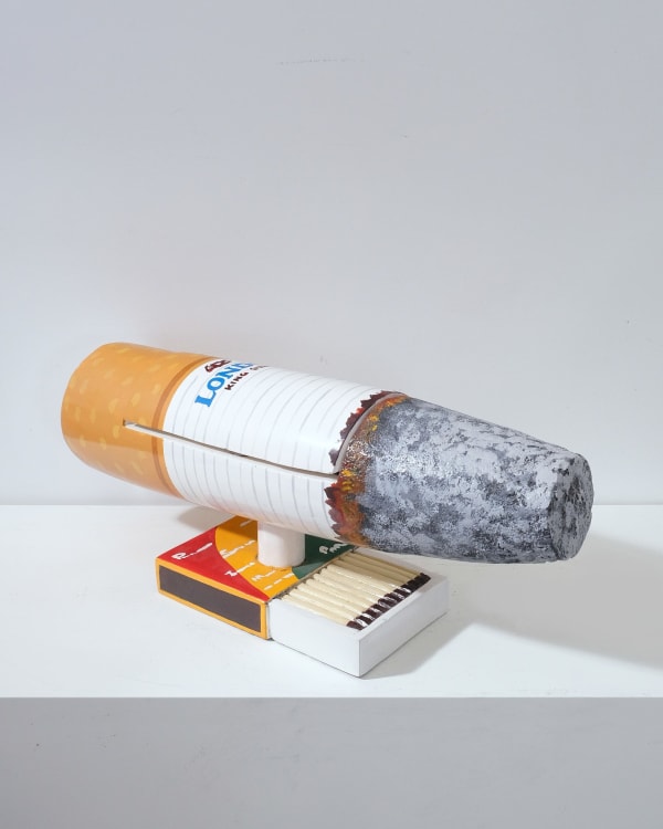 Paa Joe, Cigarette Mini Sculpture