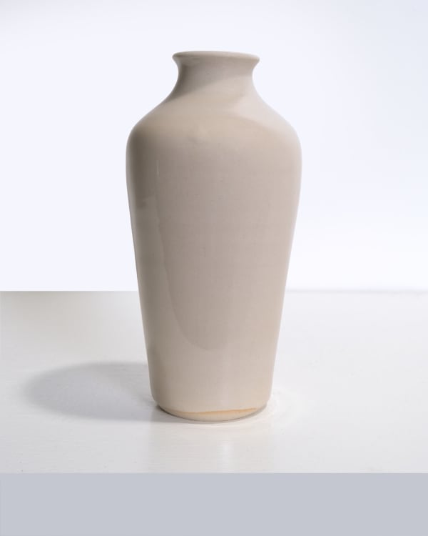 Ali Hewson, Wheel Thrown Vase, Off White
