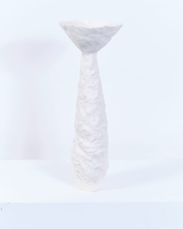 Ditte Blohm, White Stem Vase , 2020