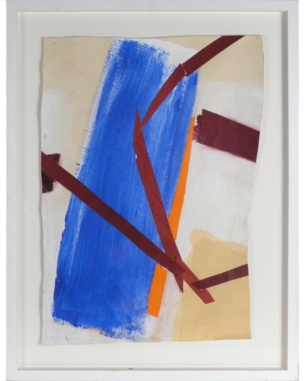 Sandra Blow, Untitled (Blue and White)