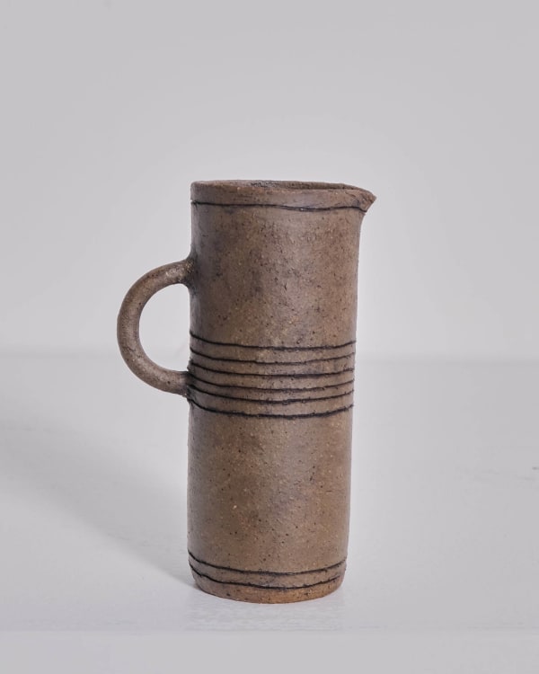 Jane Kite, Small Jug (dark horizontal bands)