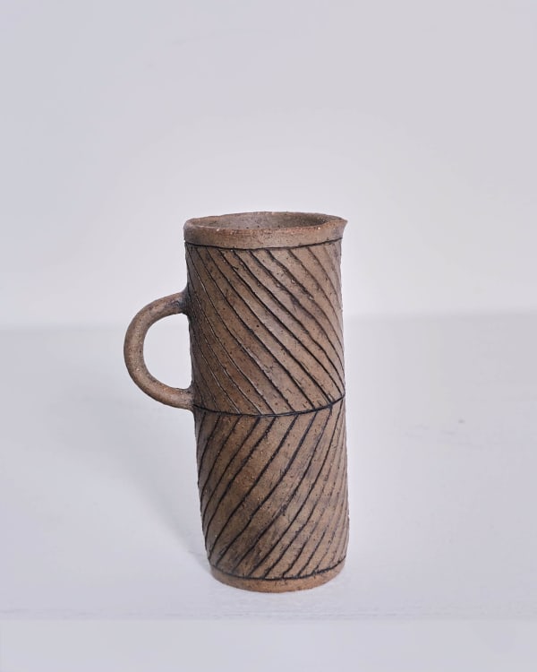 Jane Kite, Small Jug (dark chevron)