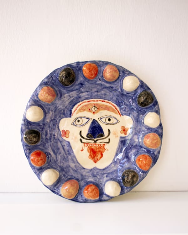 Claudia Rankin, Circus Mask Plate