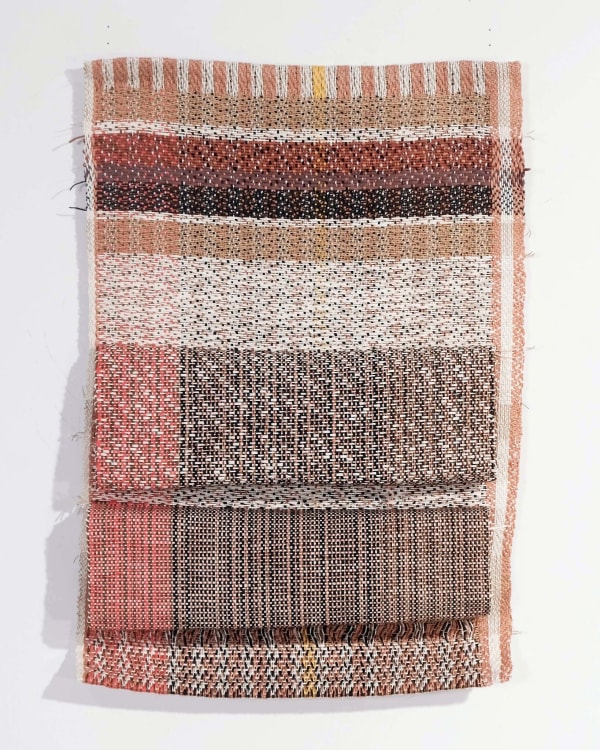Catarina Riccabona, ‘Pleats II’ (with weft yarns showing at side edges)