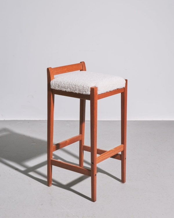 Swedish, Teak Bar Stool