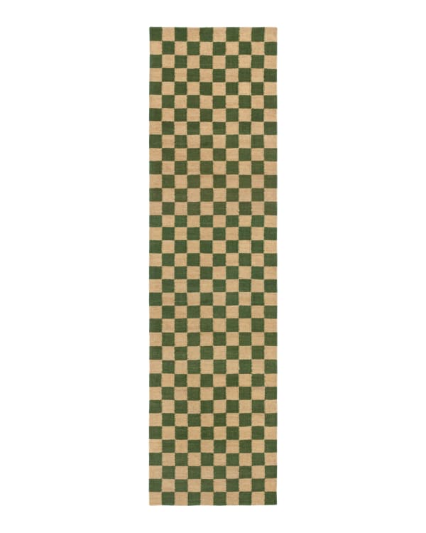 Vanderhurd x 8 Holland Street: Checkerboard, Pawn, Woven Dhurrie, Runner
