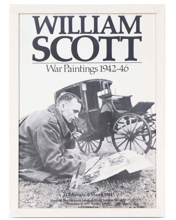 William Scott, Exhibition poster
