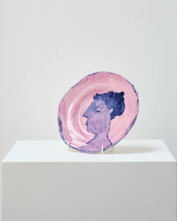Claudia Rankin, Lilac Head Plate