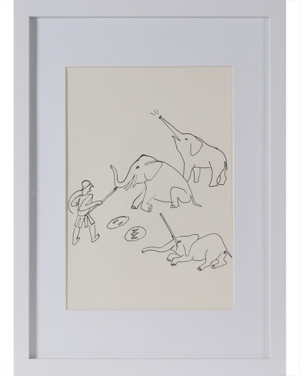Alexander Calder, Plate from A Bestiary