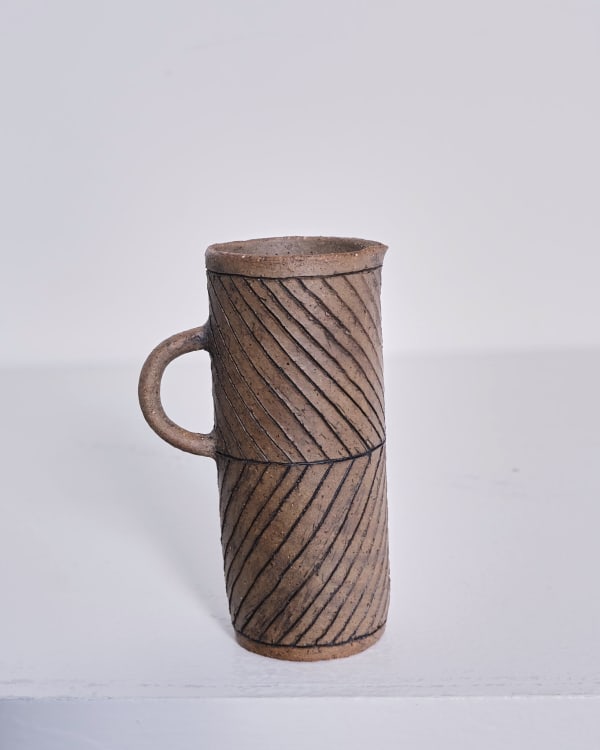 Jane Kite, Small Jug (dark chevron)