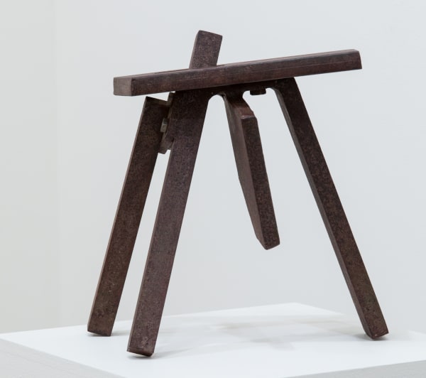 Study for Elkhorn, 1977 Cor-ten steel 12 x 10.5 x 7.5"
