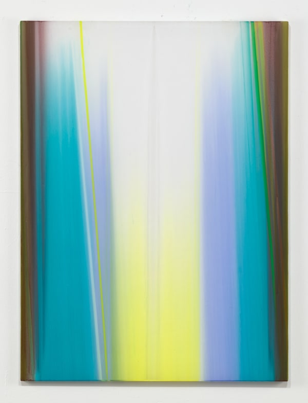 The Gates, 2021 polymer and pigment on cast acrylic 48 x 36"