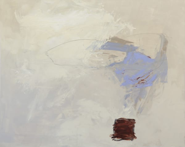 Changes, 2018 oil with graphite pencil on linen 32 x 40"