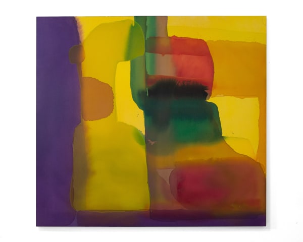 Monarch Butterfly, 2024 acrylic on Kwangmok (Korean muslin) 45.75 x 50"