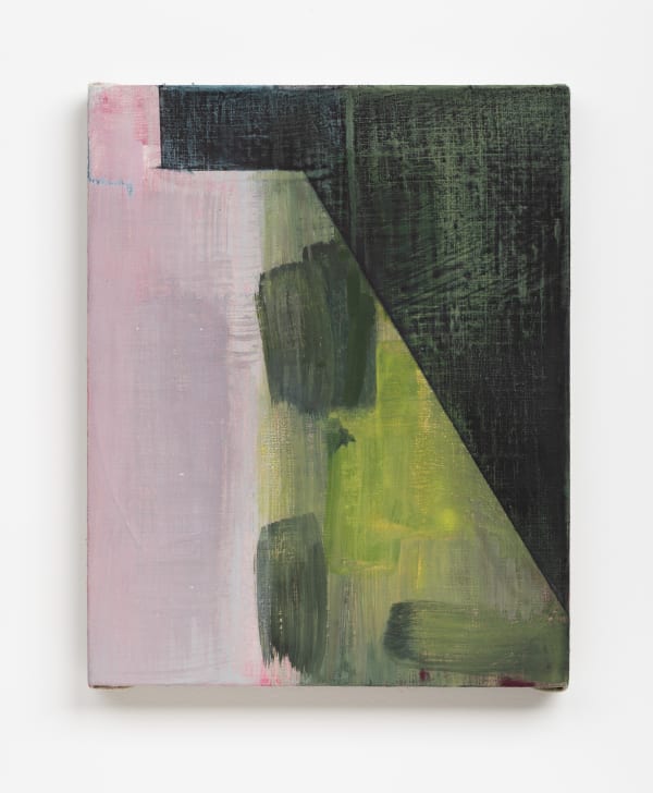 Know. Night is., 2024 oil, acrylic, plaster on linen on panel 10 x 8"