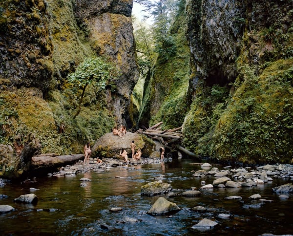 Oneonta Gorge, 2007/2022 inkjet print 24 x 30" image 25 x 31" framed