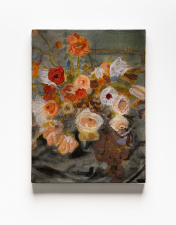 Johnson Creek Flood Plain #20, 2025 oil on canvas 16 x 12 inches