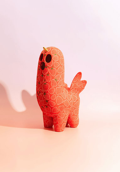 Holly Coley, Strawberry Centaur Corn, 2023