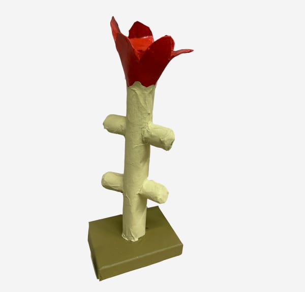 Carissa Potter, Paper Mâché Flower, 2024