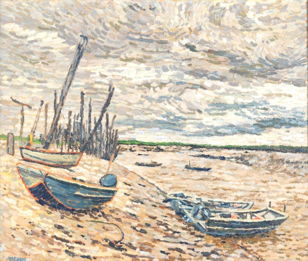 Martin Machado, Graveyard Creek Low Tide, 2023