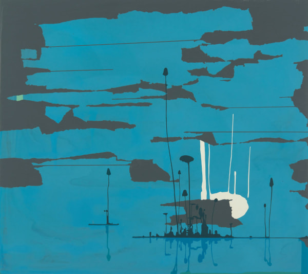 William Swanson, Elemental (Blue), 2018