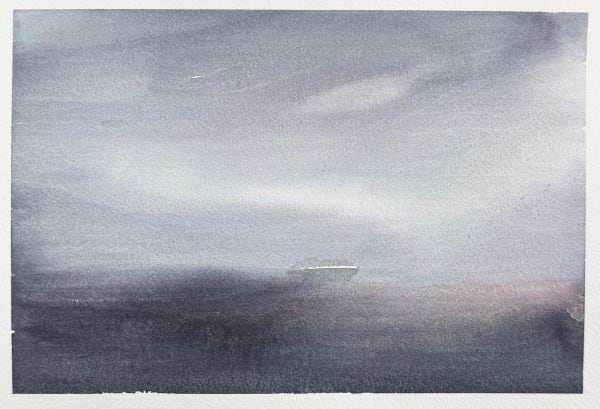 David Muller, David Muller Watercolor Study 14