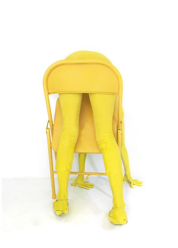 Lee Materazzi, Bent Over Chair, 2019