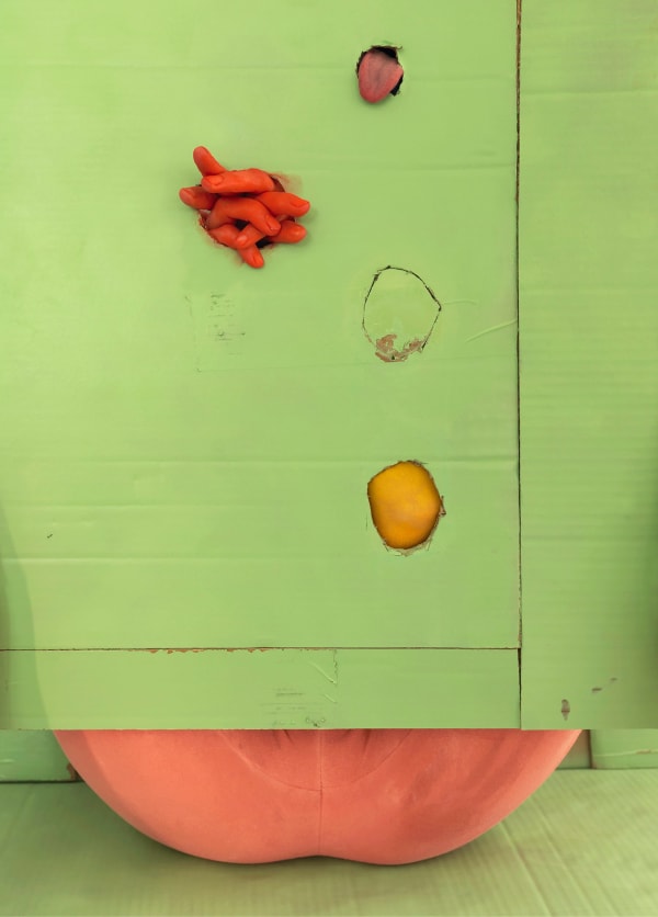 Lee Materazzi, Sea Green Tongue, 2022