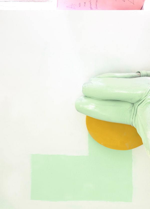 Lee Materazzi, Teal, 2021