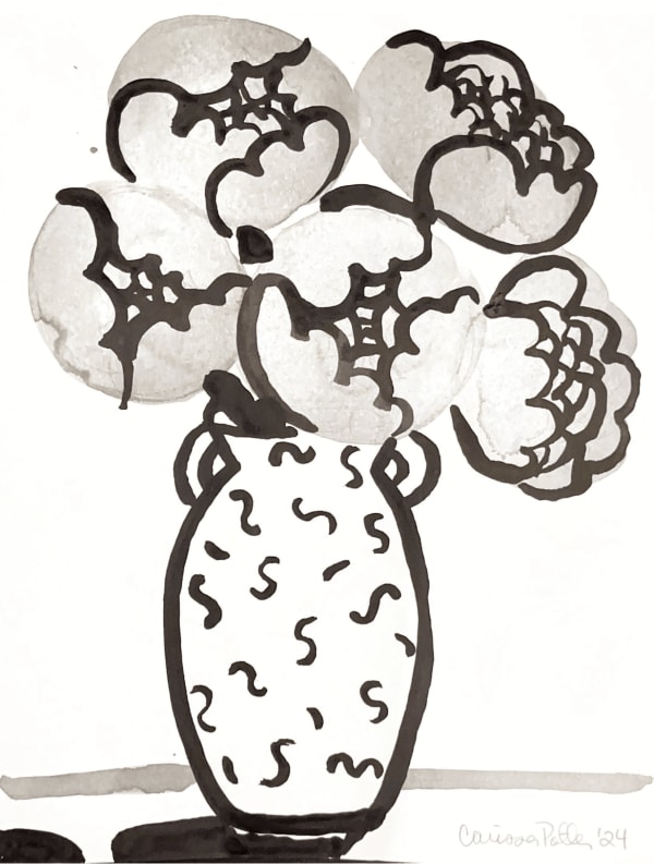 Carissa Potter, Squiggly Flower Pot, 2024
