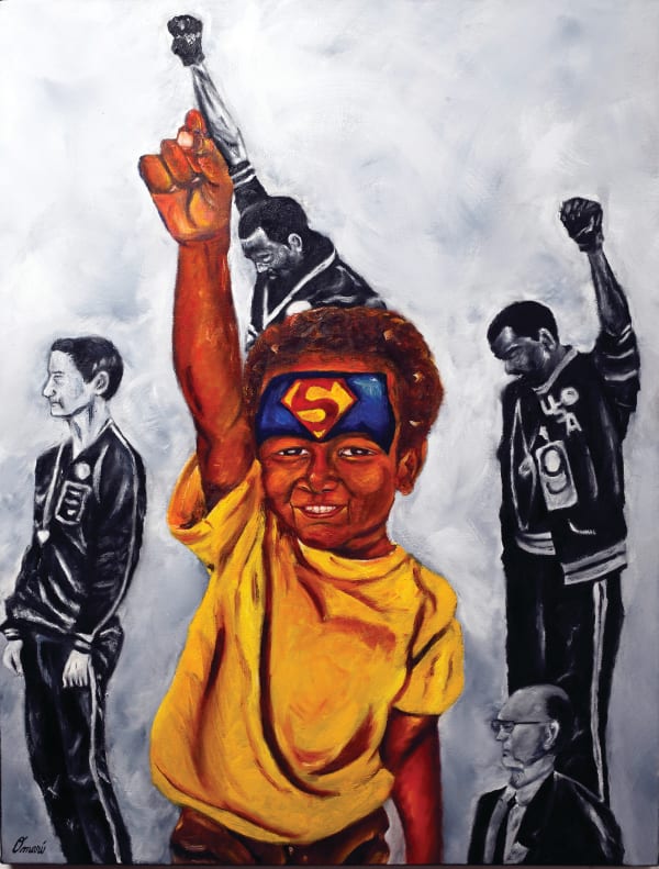 Omari Booker, Run For Your Life, 2017