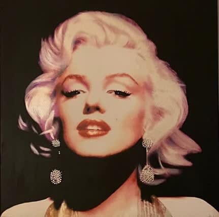 Hayo Sol, MARYLINE "PEARL AND PURPLE", 2020