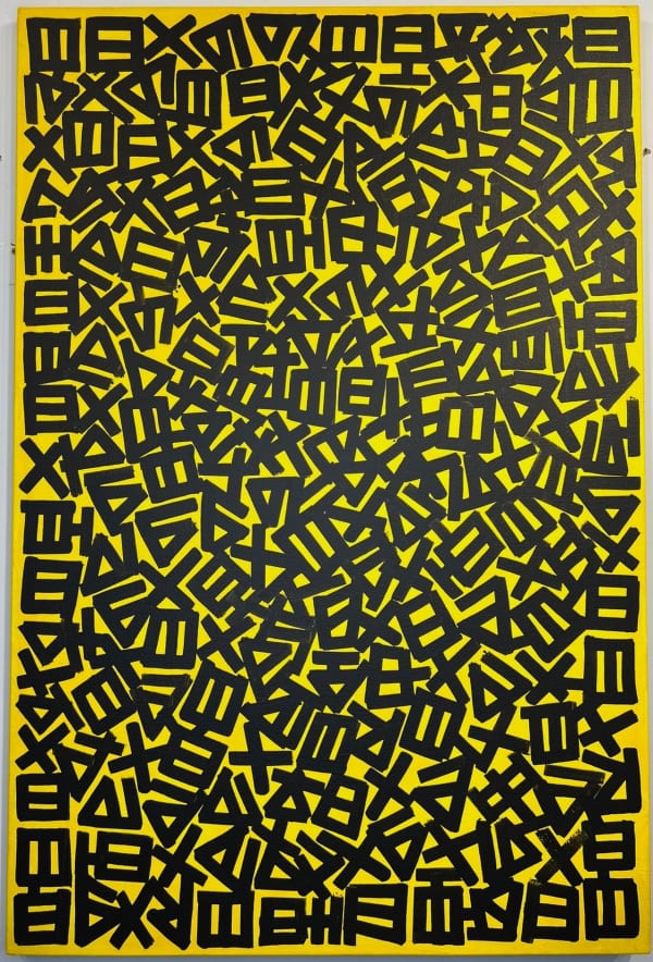Ordered Chaos, Glyph 36x24_2, 2024