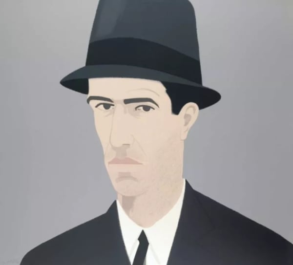 Alex Katz - Passing (Self-Portrait), 1990