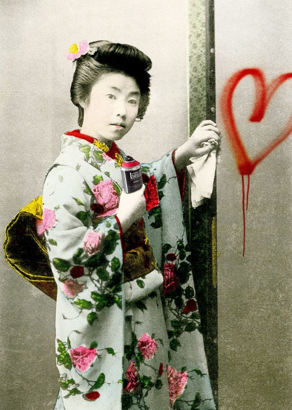 Gavin Mitchell, SPRAY LOVE, 2022