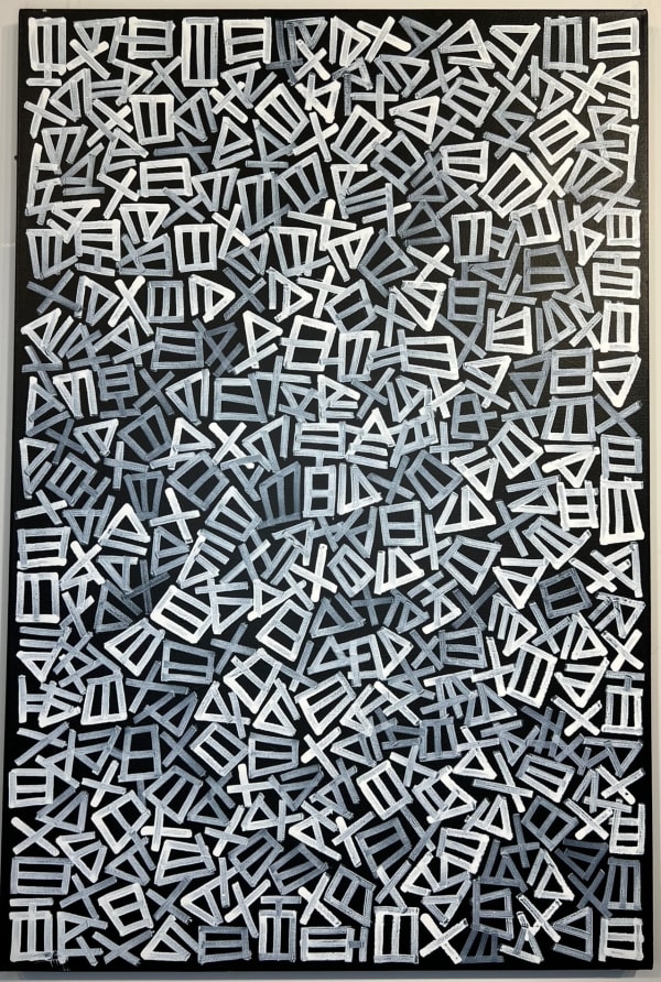 Ordered Chaos, Glyph 36x24_8, 2024