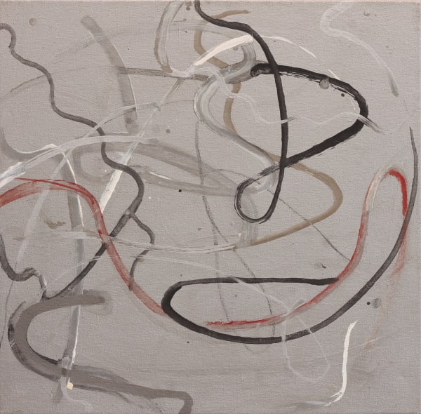 Michael Mulhern Ampersand 13 , 2006 Aluminum & Oil on canvas 24 x 24 in 61 x 61 cm