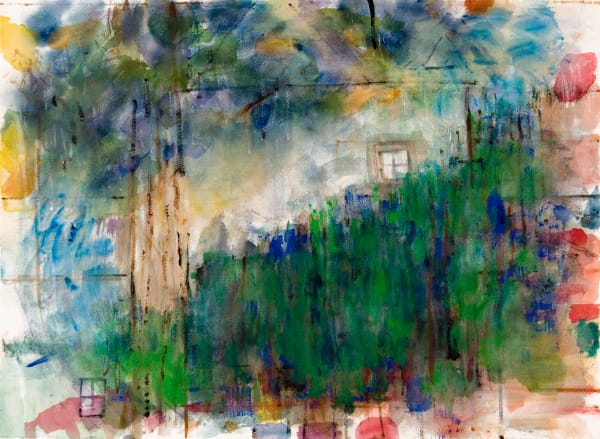 Frances Hynes Outlook, 2012 Watercolor and gouache on saunders waterford paper 22 x 30 in 55.9 x 76.2 cm