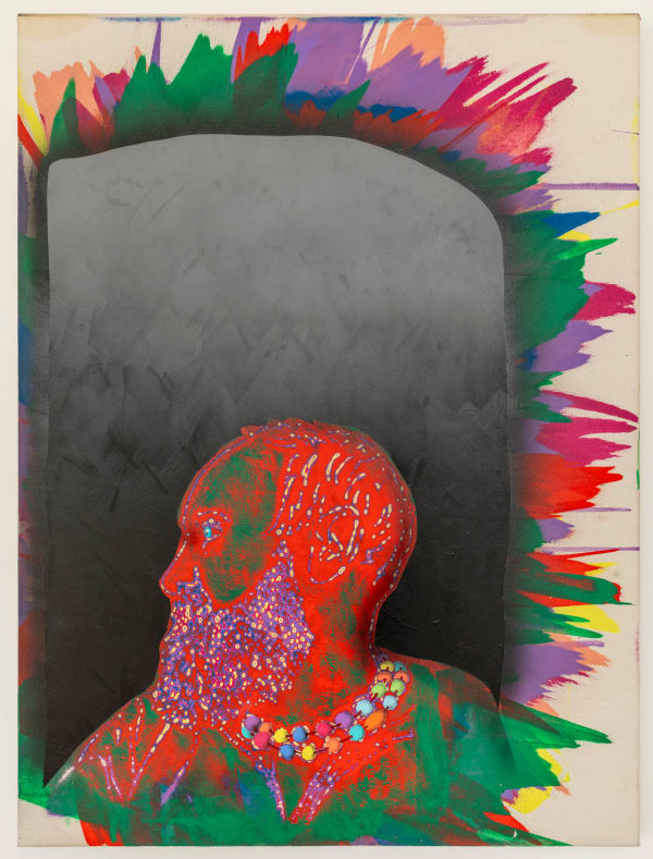 John Bisbee, Me With Beads, 2022