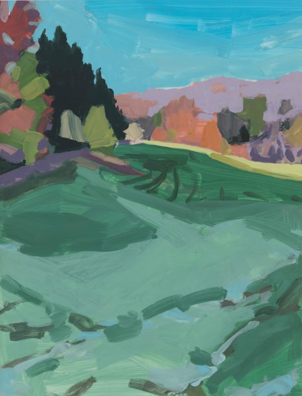 Anne Ireland, French Hillside